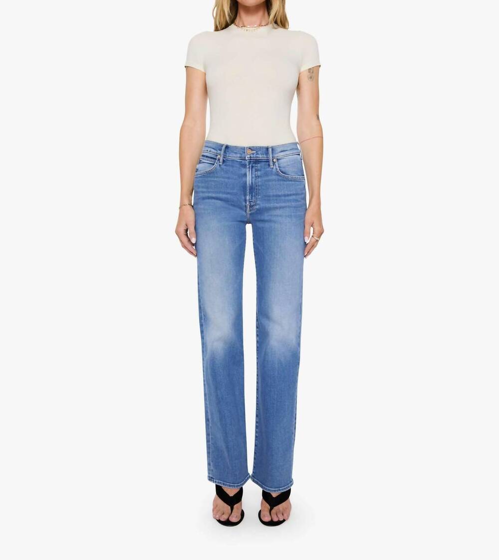 NEW MOTHER kick it jeans in fan favorite